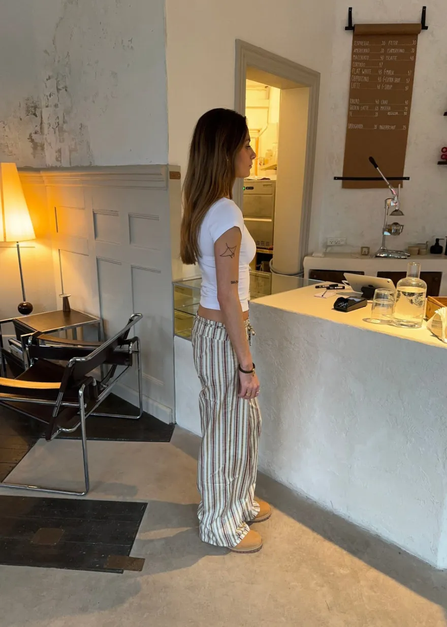 Design By Si Margotta bukser med striber - Multifarvede Online