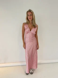 Design By Si Marielle kjole med muslingeprint New