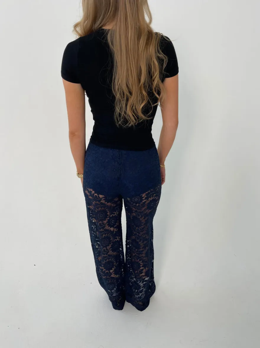 Design By Si Marla blonde bukser - Navy Best