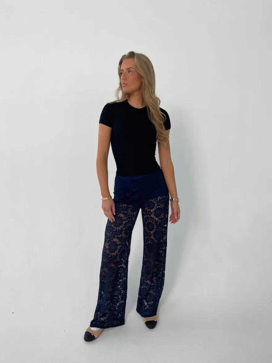 Design By Si Marla blonde bukser - Navy Best