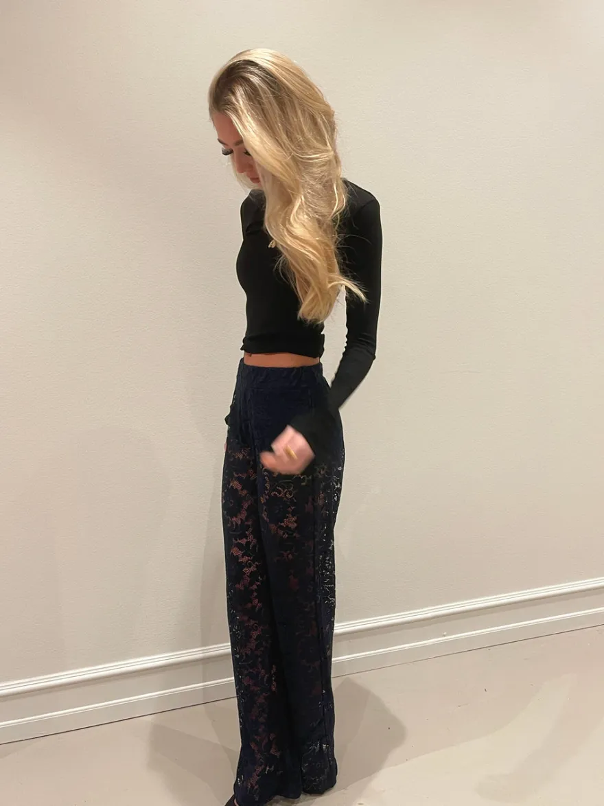 Design By Si Marla blonde bukser - Navy Best