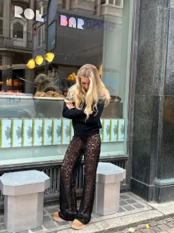 Design By Si Marla blonde bukser uden indershorts - Sort