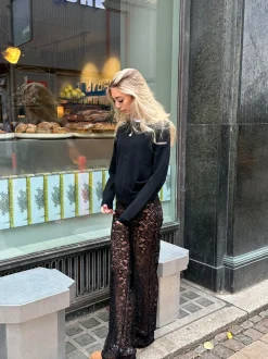Design By Si Marla blonde bukser uden indershorts - Sort