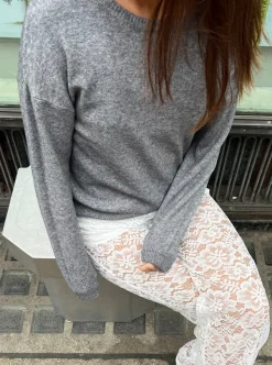 Design By Si Mellie striktrøje - Grå Outlet