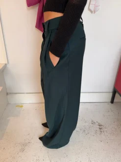 Design By Si Menia suitbukser - Grøn Online