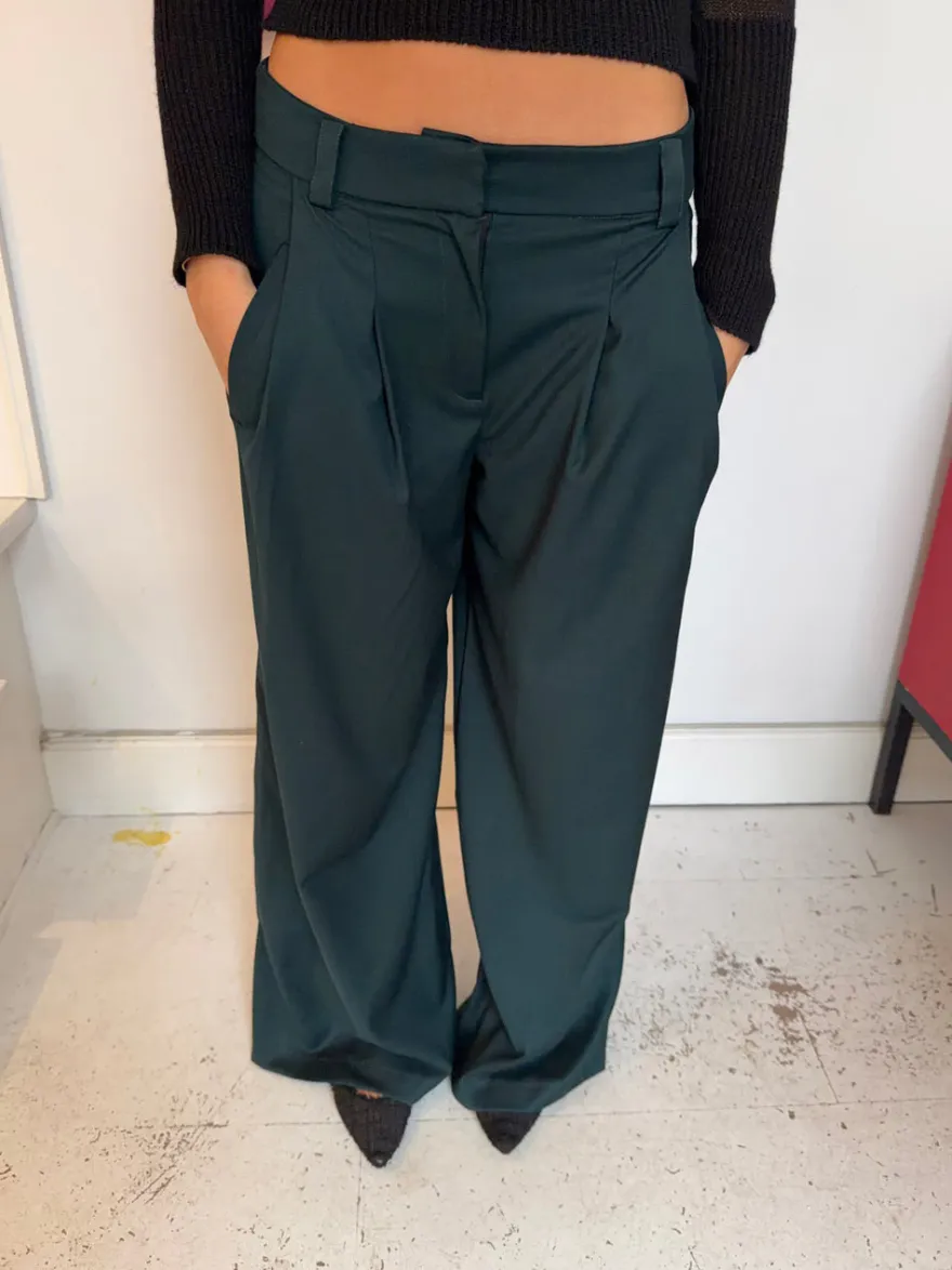 Design By Si Menia suitbukser - Grøn Online