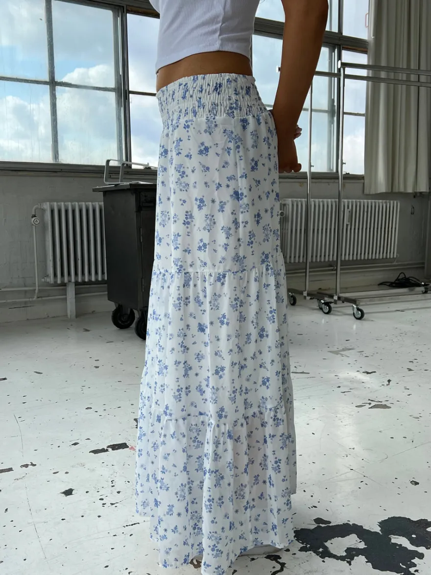 Design By Si Mindy nederdel med blomsterprint Online
