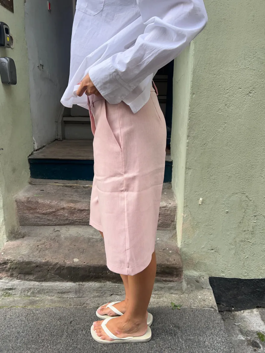 Design By Si Nayaly bermudashorts - Lyserød Discount