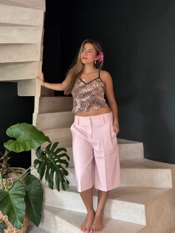 Design By Si Nayaly bermudashorts - Lyserød Discount