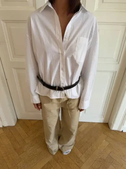 Design By Si Noble bælte - Sort/sølv Clearance