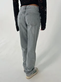Design By Si Nyla jeans - Lysegrå Discount