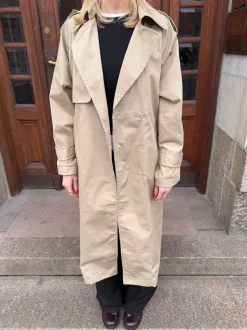 Design By Si Nyra trenchcoat - Beige Sale