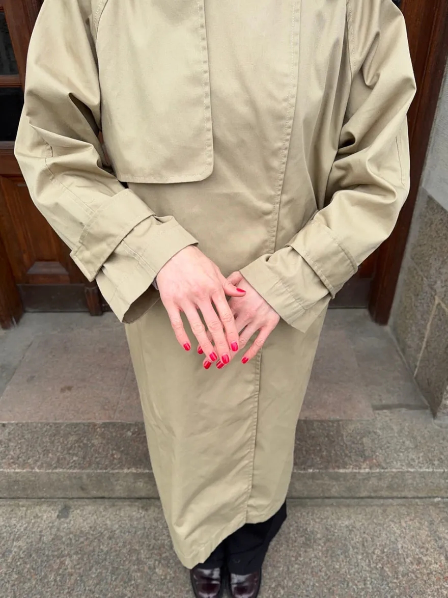 Design By Si Nyra trenchcoat - Beige Sale