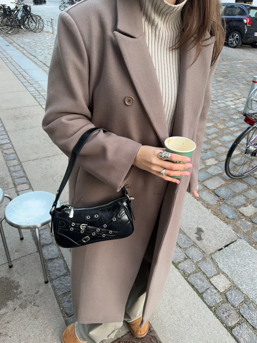 Design By Si Oxford taske - Sort Discount