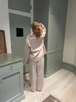 Design By Si Pinja pyjamas sæt - Beige/rød Outlet