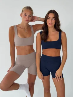 Design By Si Plaza sports bra - Midnight Best