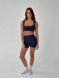 Design By Si Plaza sports bra - Midnight Best