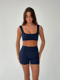 Design By Si Plaza sports bra - Midnight Best
