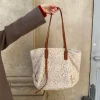 Design By Si Porto Alegre skuldertaske med blonde - Beige Clearance