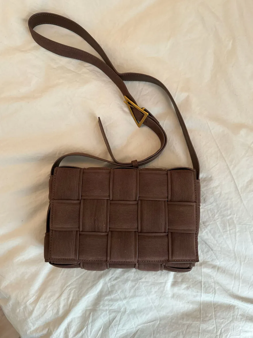 Design By Si Prague taske i flet - Brun New