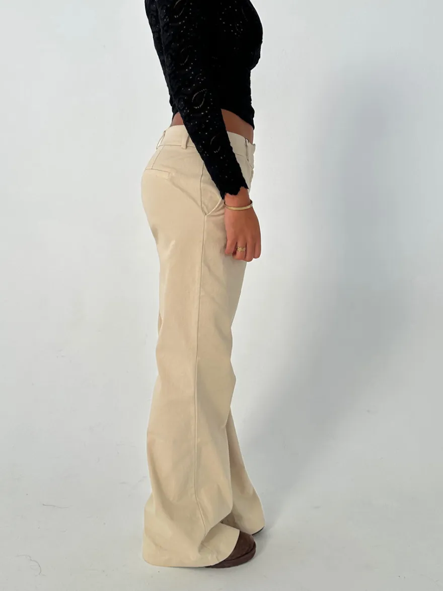 Design By Si Romey bukser - Beige Hot