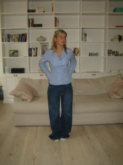 Design By Si Samara jeans - Mørkeblå denim