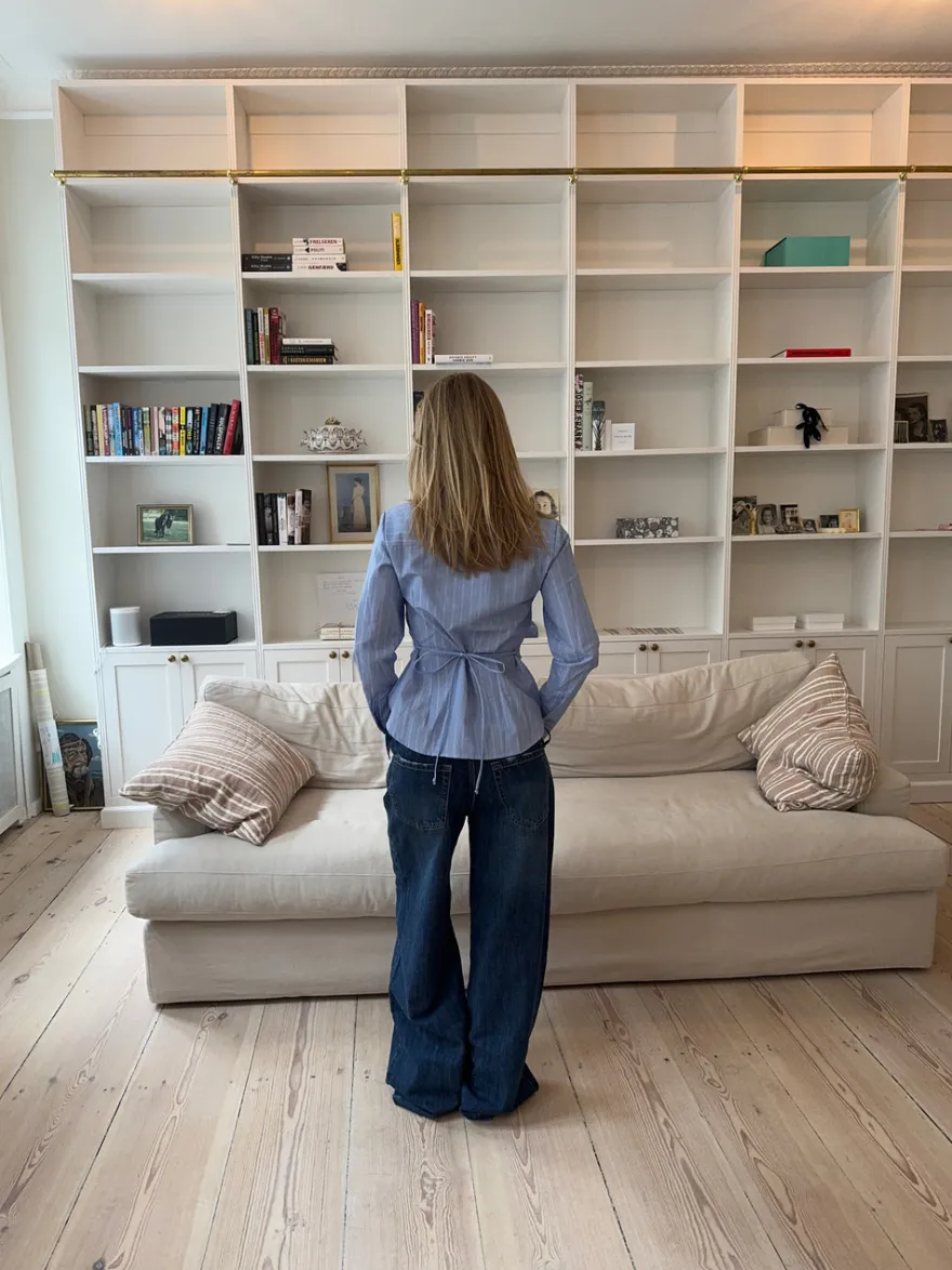 Design By Si Samara jeans - Mørkeblå denim