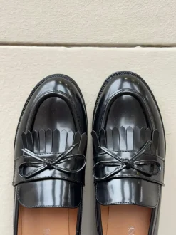 Design By Si Samia loafers med detaljer - Sort Hot