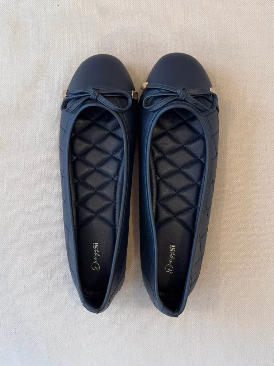 Design By Si Sasusina ballerina - Navy Outlet