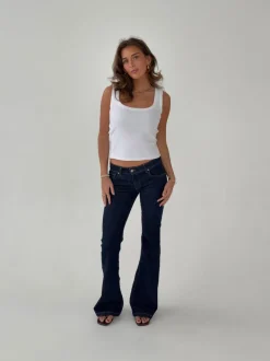 Design By Si Senia bootcut jeans - Mørkeblå Online