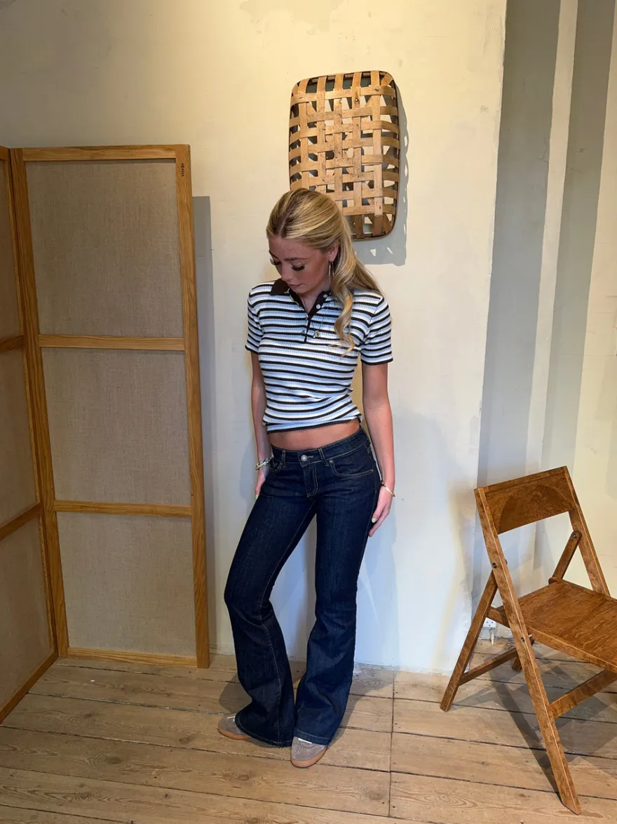 Design By Si Senia bootcut jeans - Mørkeblå Online