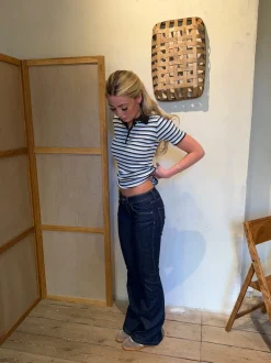 Design By Si Senia bootcut jeans - Mørkeblå Online
