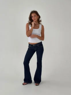 Design By Si Senia bootcut jeans - Mørkeblå Online