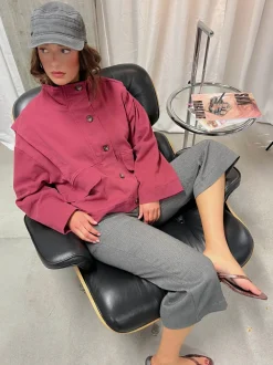 Design By Si Seraphine jakke - Vinrød Hot