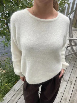 Design By Si Sierra striktrøje - Off-white Best
