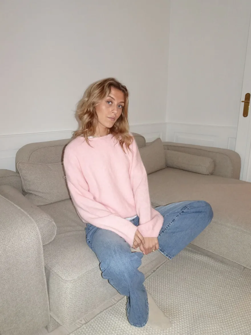 Design By Si Sierra striktrøje - Pink Outlet