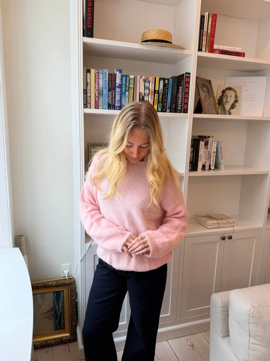 Design By Si Sierra striktrøje - Pink Outlet