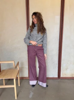 Design By Si Siv jeans - Bordeaux
