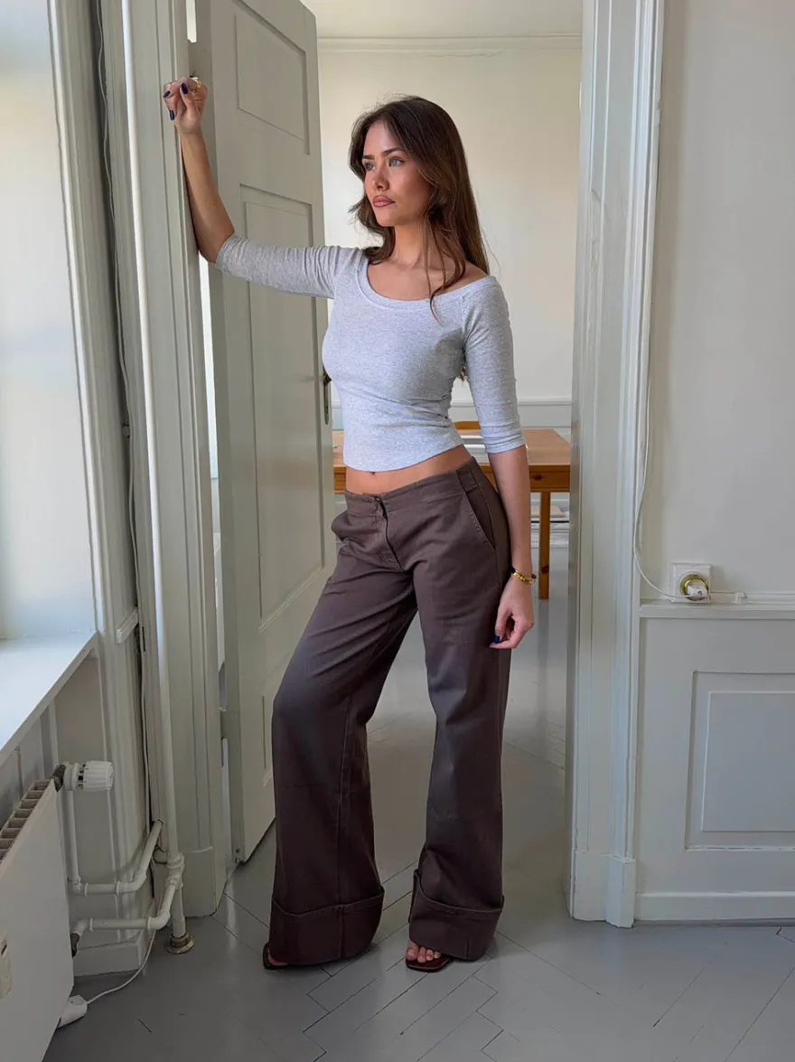 Design By Si Siv jeans - Brun Best