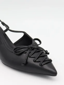 Design By Si Sola mules med sløje - Sort Discount