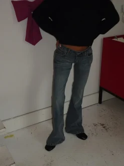 Design By Si Solea bootcut jeans - Lys denim Online