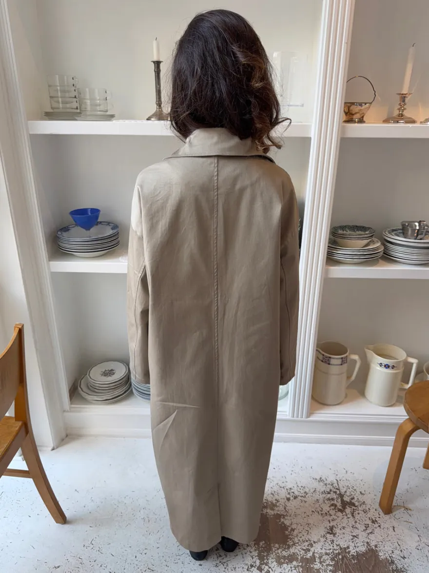 Design By Si Solene trenchcoat - Beige Hot