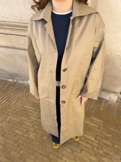 Design By Si Solene trenchcoat - Beige Hot