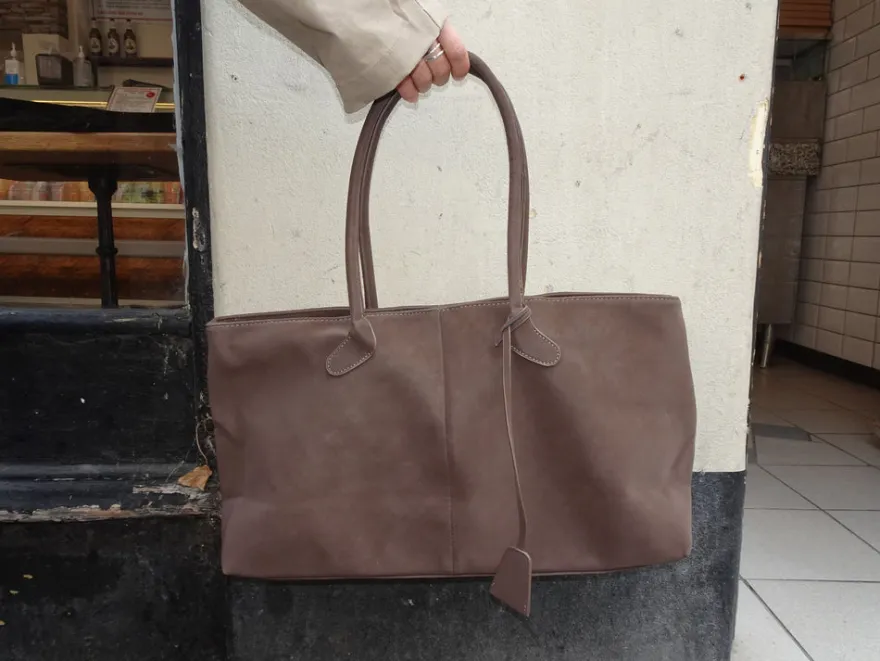Design By Si Solero håndtaske - Kaffe