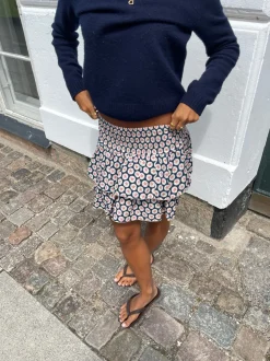 Design By Si Stockholm nederdel - Navy med stjerner