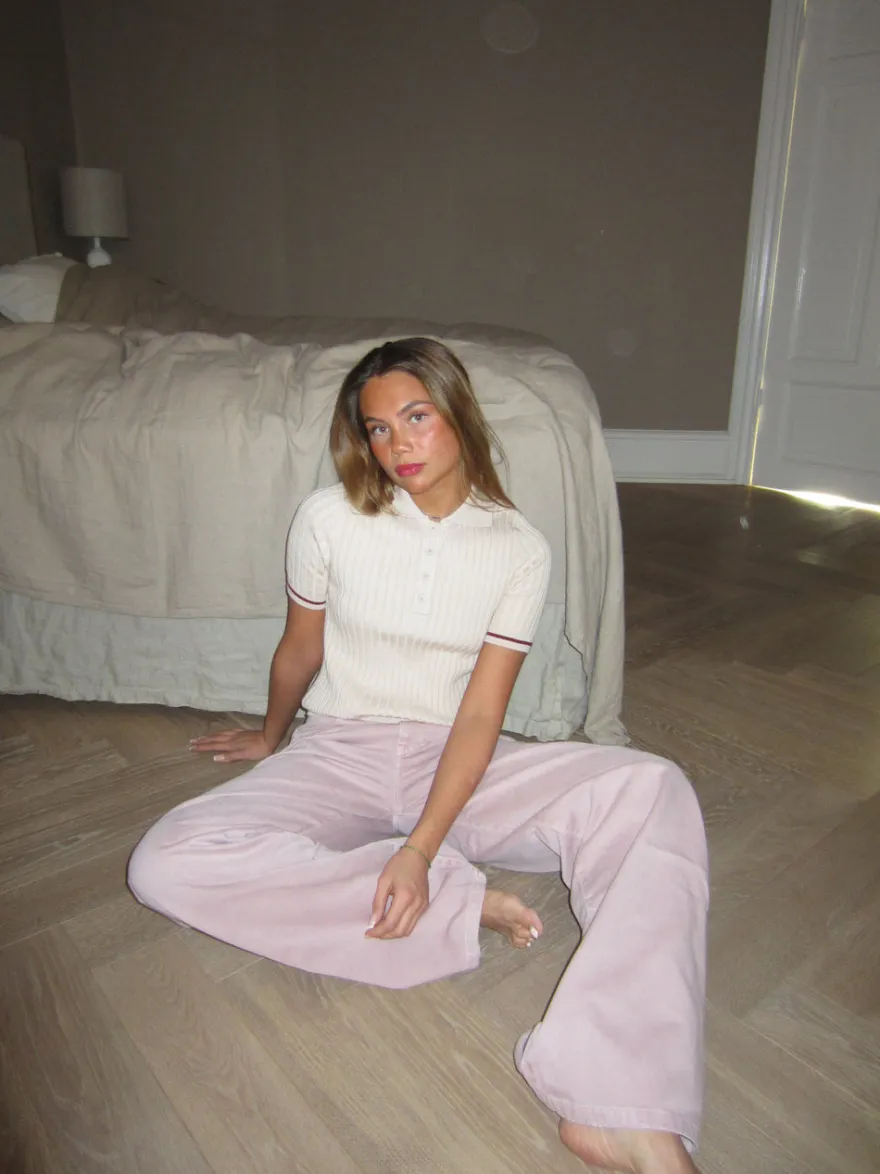 Design By Si Svealy polo t-shirt - Beige