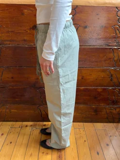 Design By Si Thora løse bukser - Grøn Hot
