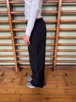 Design By Si Tiff trackpants - Sort Outlet