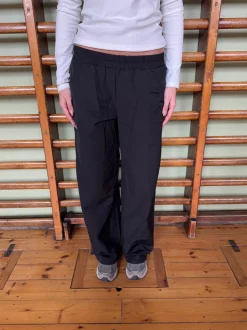 Design By Si Tiff trackpants - Sort Outlet