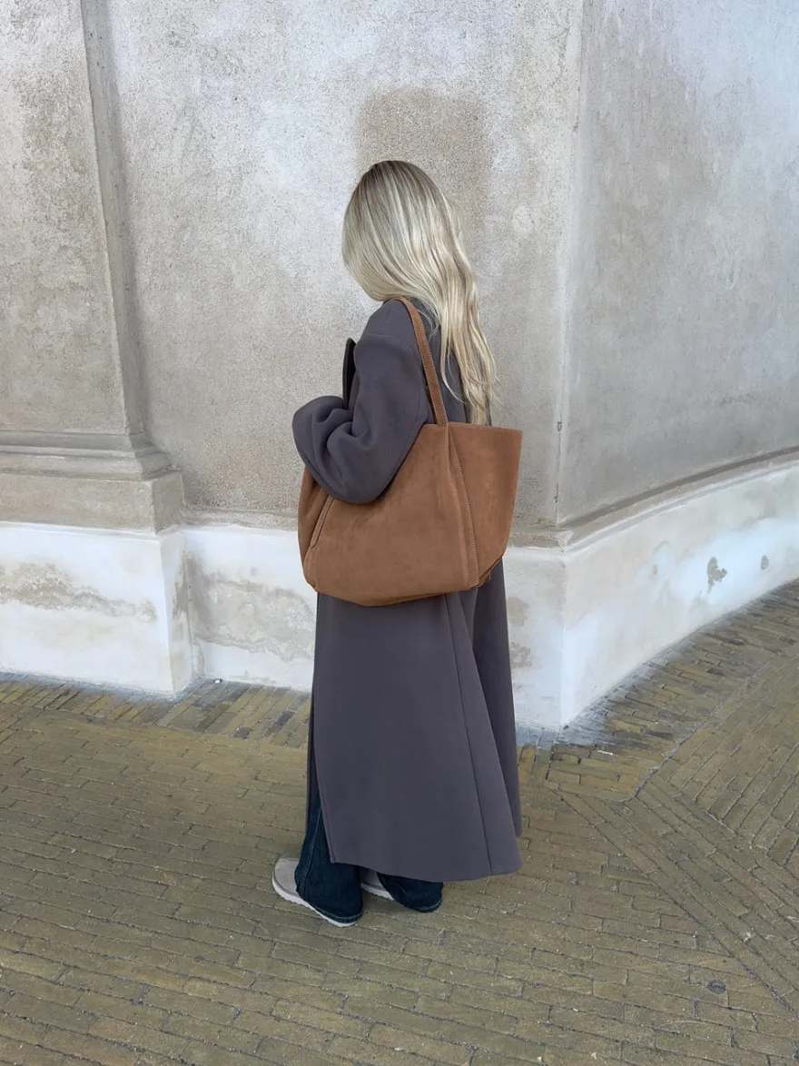 Design By Si Tolouse ruskindstaske - Brun Clearance